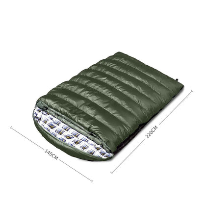 Mountview Sleeping Bag Double Bags Outdoor Camping Hiking Thermal -10?