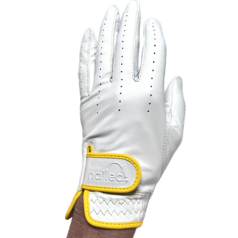 Premium Standard Golf Gloves White