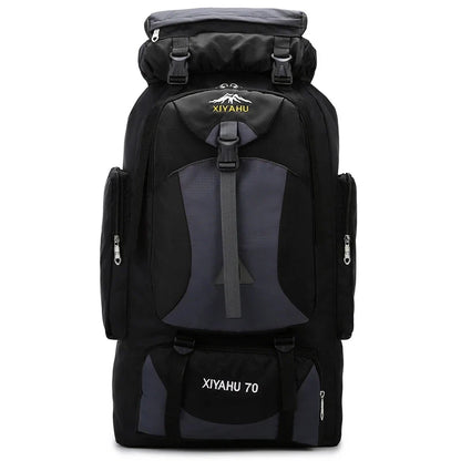 64L Waterproof Mountaineering Backpack – Large Capacity, Built for Adventure