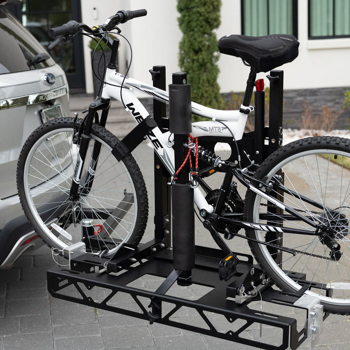 2" Hitch Swing-Away Cargo Carrier & Bike Rack | rucRak GUNNY