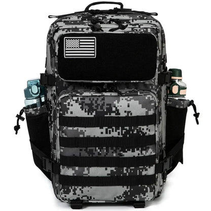 45L Tactical Backpack survival Bag Hunting MOLLE Backpack GYM For Men EDC Outdoor Hiking Rucksack Witch Bottle Holder