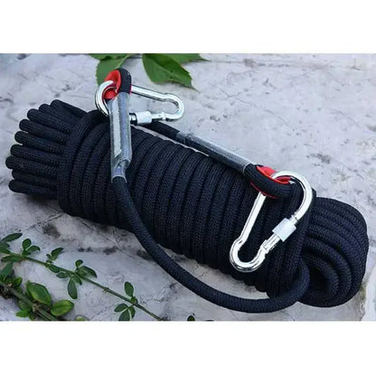 12mm Static Climbing Rope for Rock Climbing, Rappelling, and Tree Work