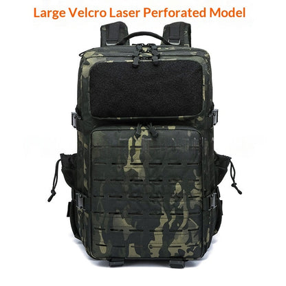 45L Laser-Tactical Backpack For Outdoor Sports And Mountain Climbing